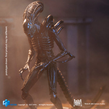 HIYA Exquisite Mini Series 1/18 Scale 5 Inch ALIENS Alien Warrior Brown Action Figure