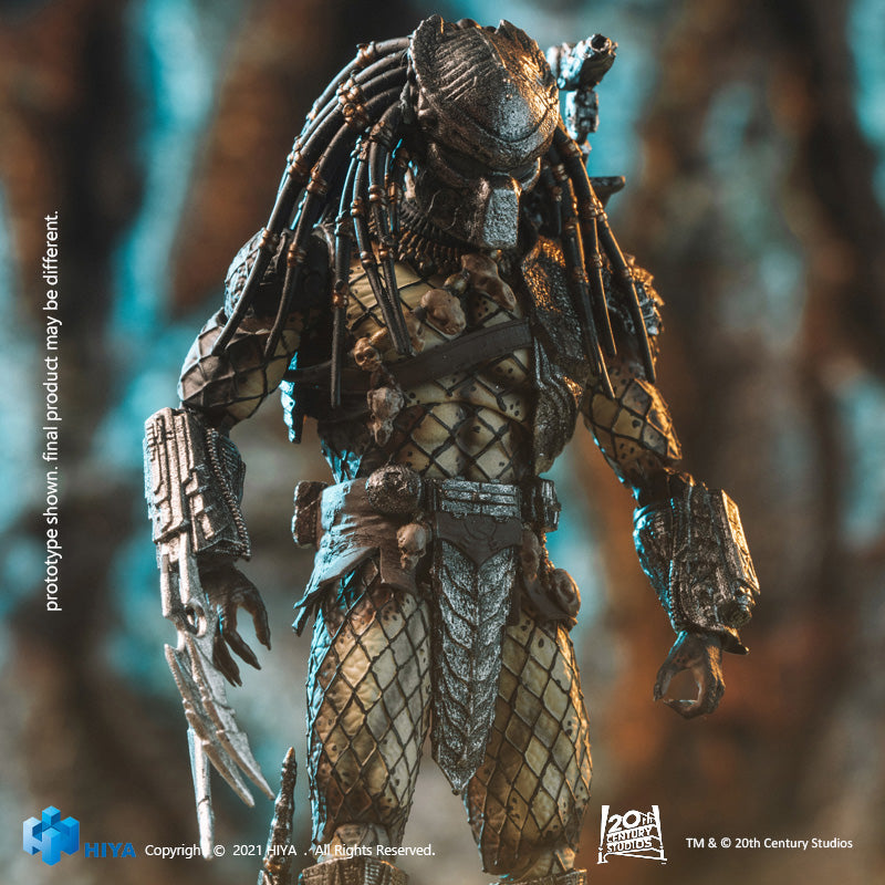 HIYA Exquisite Mini Series 1/18 Scale 5 Inch AVP Temple Guard Predator Action Figure