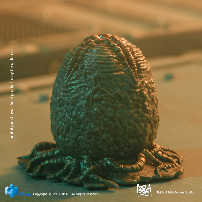 HIYA Exquisite Mini Series 1/18 Scale 5 Inch ALIENS Ovomorph And Facehugger set Action Figure