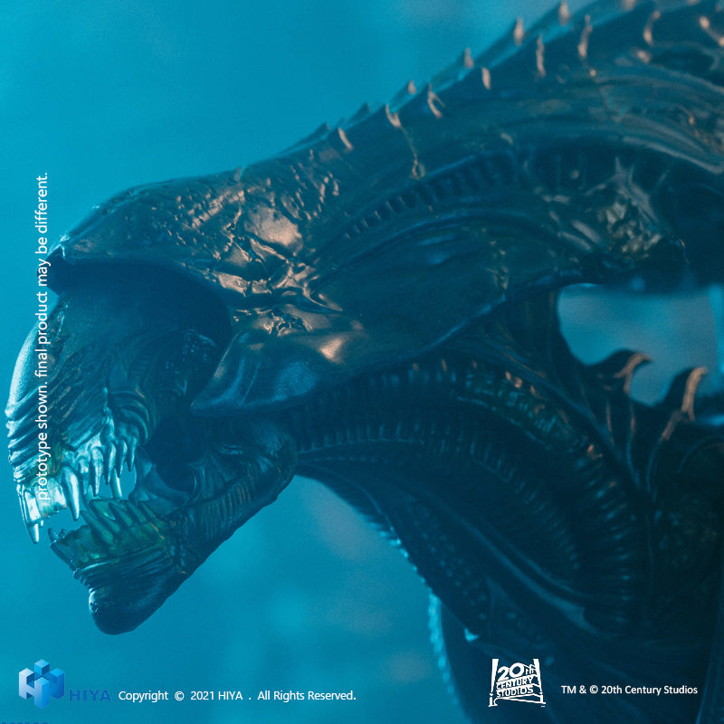 HIYA Exquisite Mini Series 1/18 Scale 5 Inch AVP Battle Damage Alien Queen Action Figure