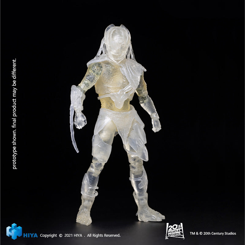 HIYA Exquisite Mini Series 1/18 Scale 5 Inch PREDATORS Invisible Falconer Action Figure