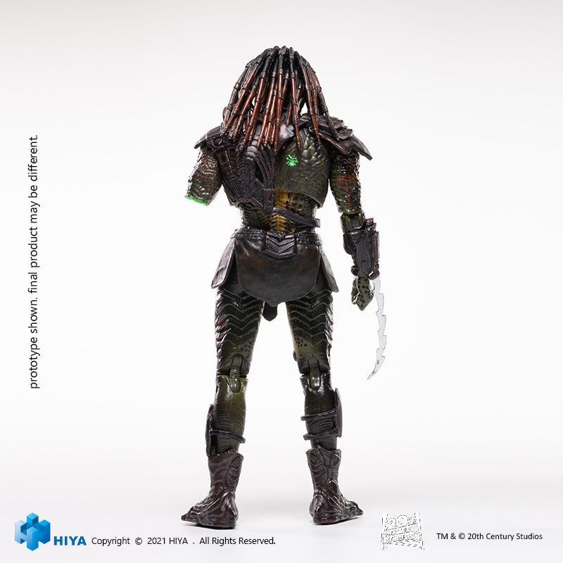 HIYA Exquisite Mini Series 1/18 Scale 5 Inch PREDATORS battle damage Berserker Predator Action Figure