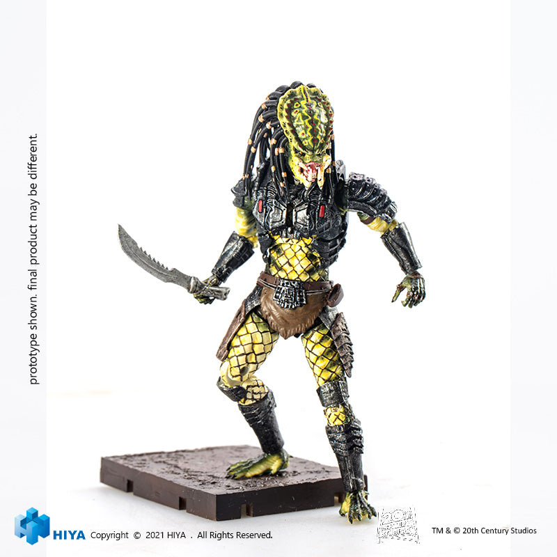 HIYA Exquisite Mini Series 1/18 Scale 5 Inch PREDATOR 2 Lost Predator Action Figure