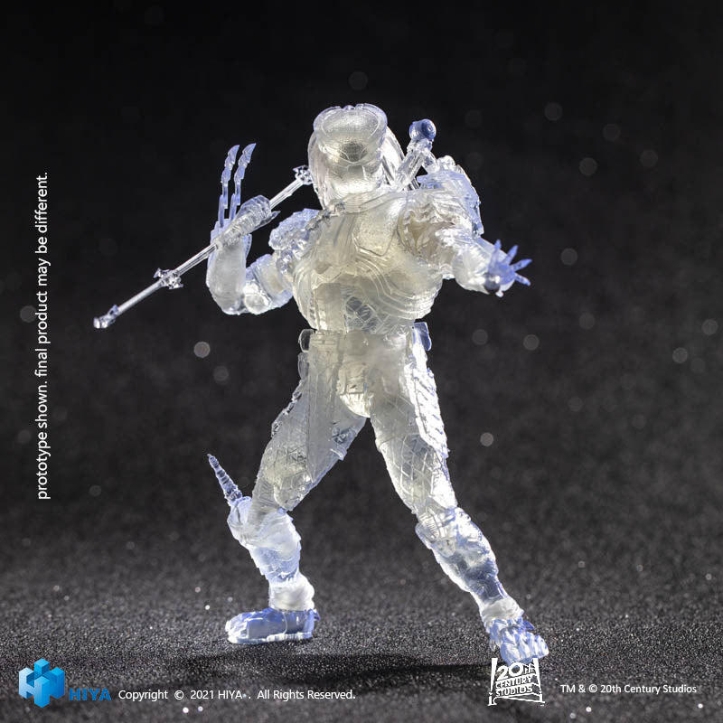 HIYA Exquisite Mini Series 1/18 Scale 5 Inch AVP Invisible Scar Predator Action Figure