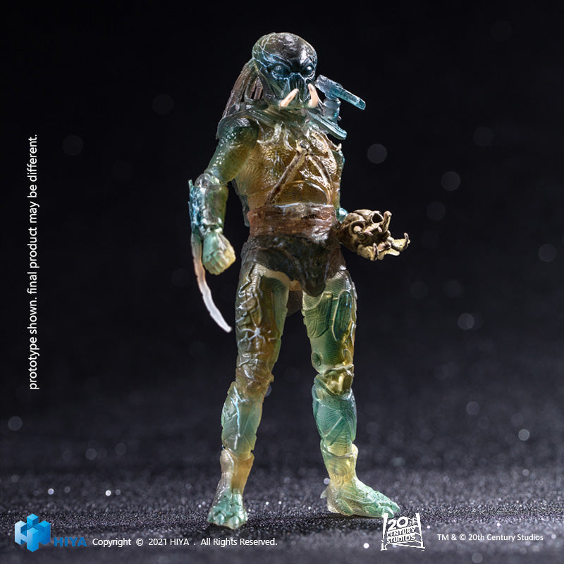 HIYA Exquisite Mini Series 1/18 Scale 5 Inch PREDATORS Active Camouflage Tracker Action Figure