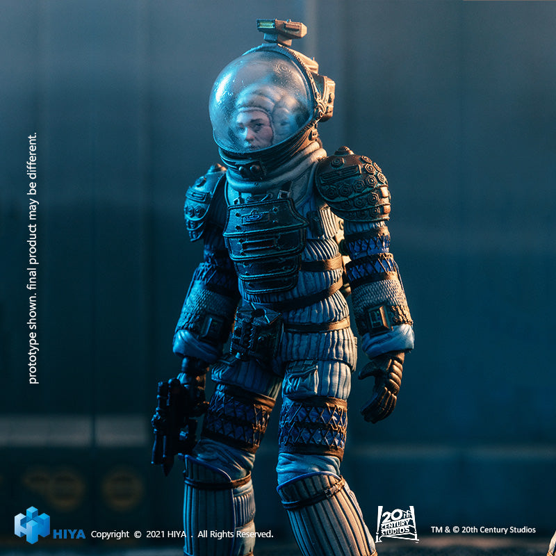 HIYA Exquisite Mini Series 1/18 Scale 5 Inch ALIEN Lambert In Spacesuit Action Figure