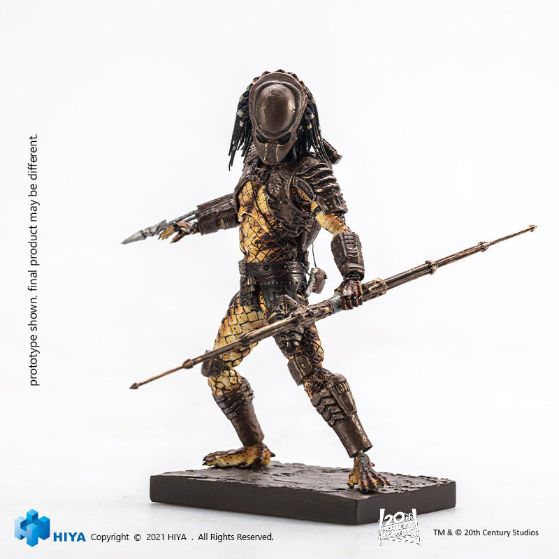 HIYA Exquisite Mini Series 1/18 Scale 5 Inch PREDATOR 2 City Hunter Action Figure