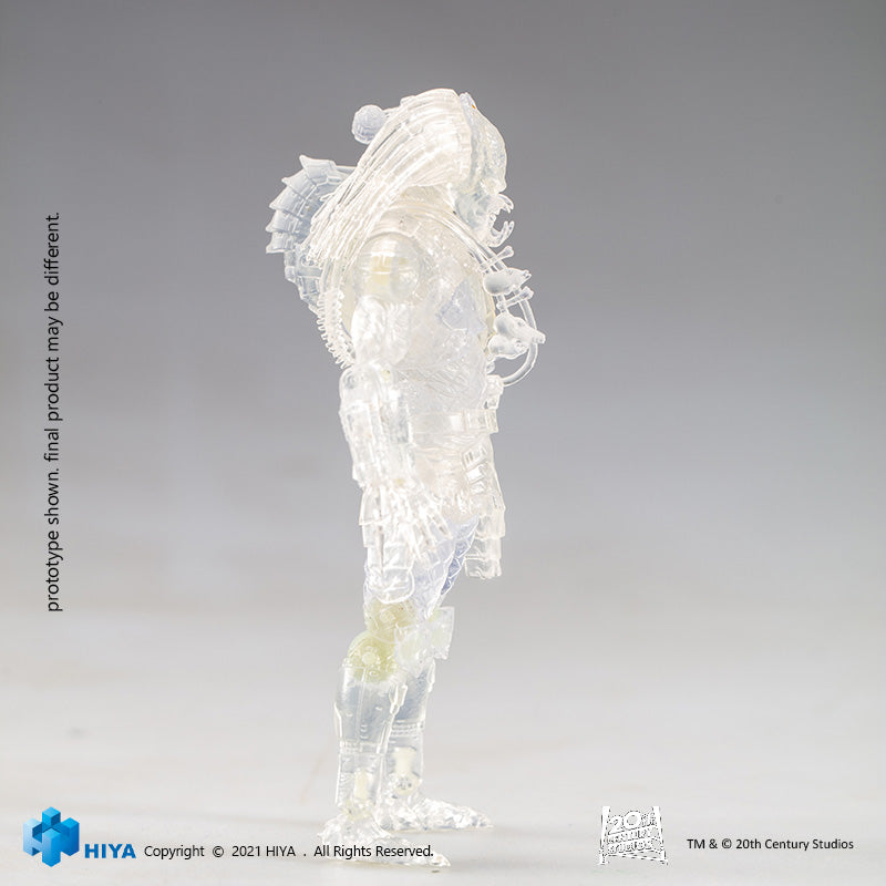HIYA Exquisite Mini Series 1/18 Scale 5 Inch PREDATOR Invisible Jungle Predator Action Figure