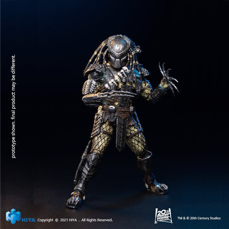 HIYA Exquisite Mini Series 1/18 Scale 5 Inch AVP Scar Predator Action Figure