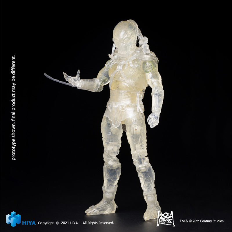 HIYA Exquisite Mini Series 1/18 Scale 5 Inch PREDATORS Invisible Tracker Predator Action Figure