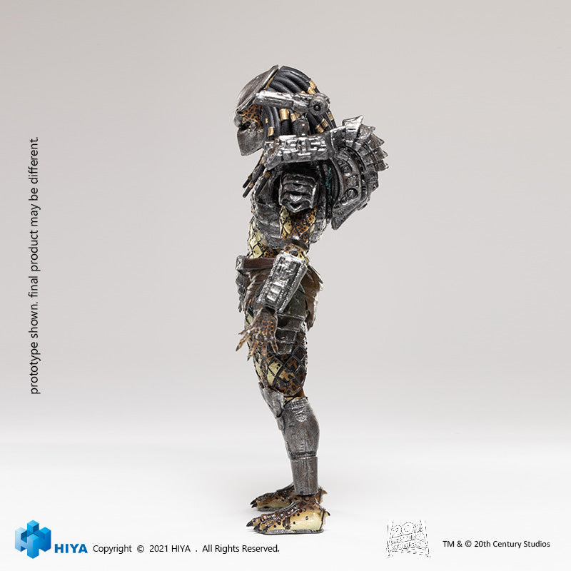 HIYA Exquisite Mini Series 1/18 Scale 5 Inch PREDATORS Armored Crucified Predator Action Figure