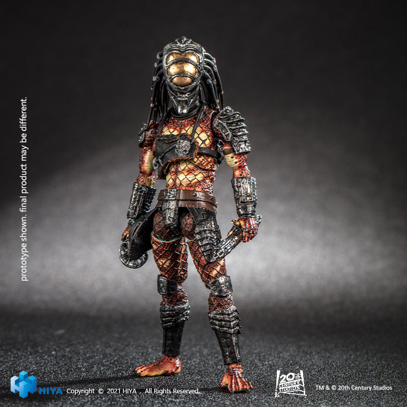 HIYA Exquisite Mini Series 1/18 Scale 5 Inch PREDATOR 2 Boar Predator Action Figure