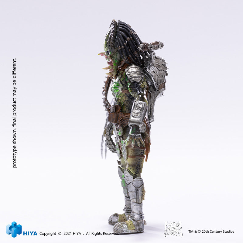HIYA Exquisite Mini Series 1/18 Scale 5 Inch AVPR Battle Damage Wolf Predator Action Figure