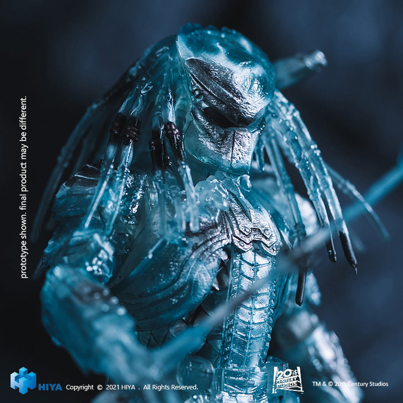 HIYA Exquisite Mini Series 1/18 Scale 5 Inch AVP Active Camouflage Scar Action Figure