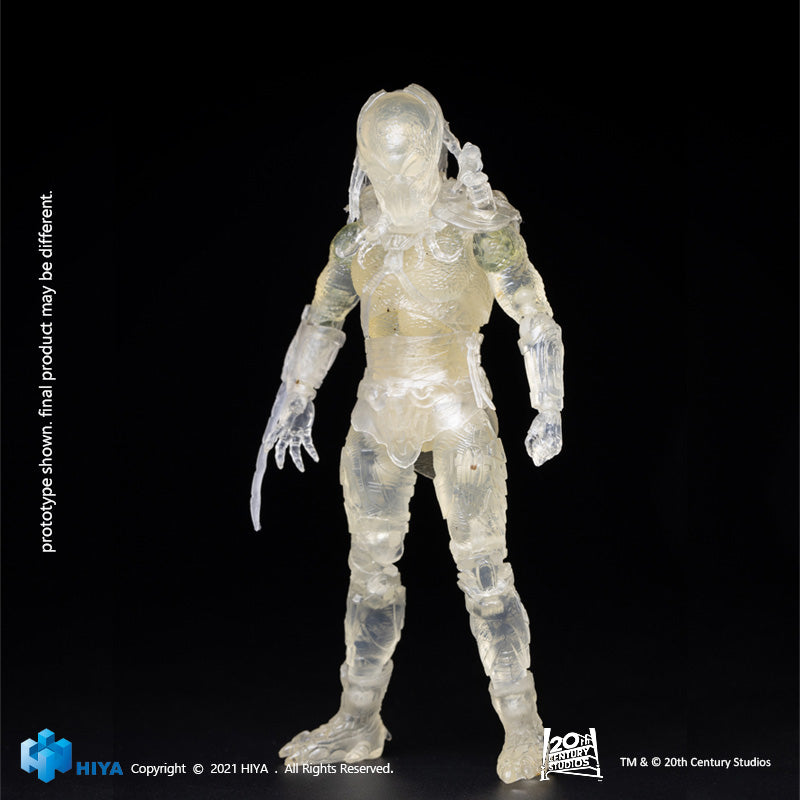 HIYA Exquisite Mini Series 1/18 Scale 5 Inch PREDATORS Invisible Tracker Predator Action Figure
