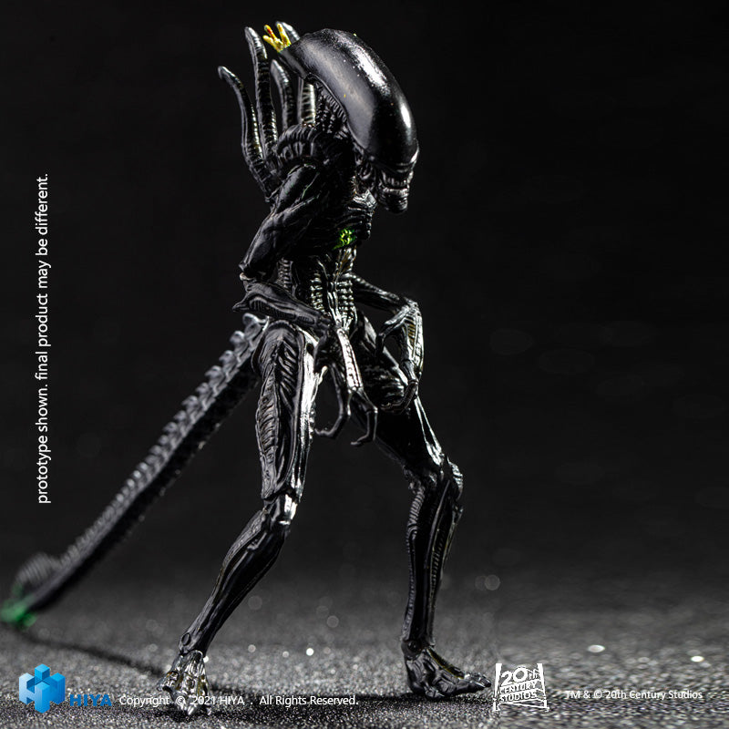 HIYA Exquisite Mini Series 1/18 Scale 5 Inch AVP Blowout Alien Warrior Action Figure