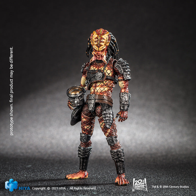 HIYA Exquisite Mini Series 1/18 Scale 5 Inch PREDATOR 2 Shadow Predator Action Figure
