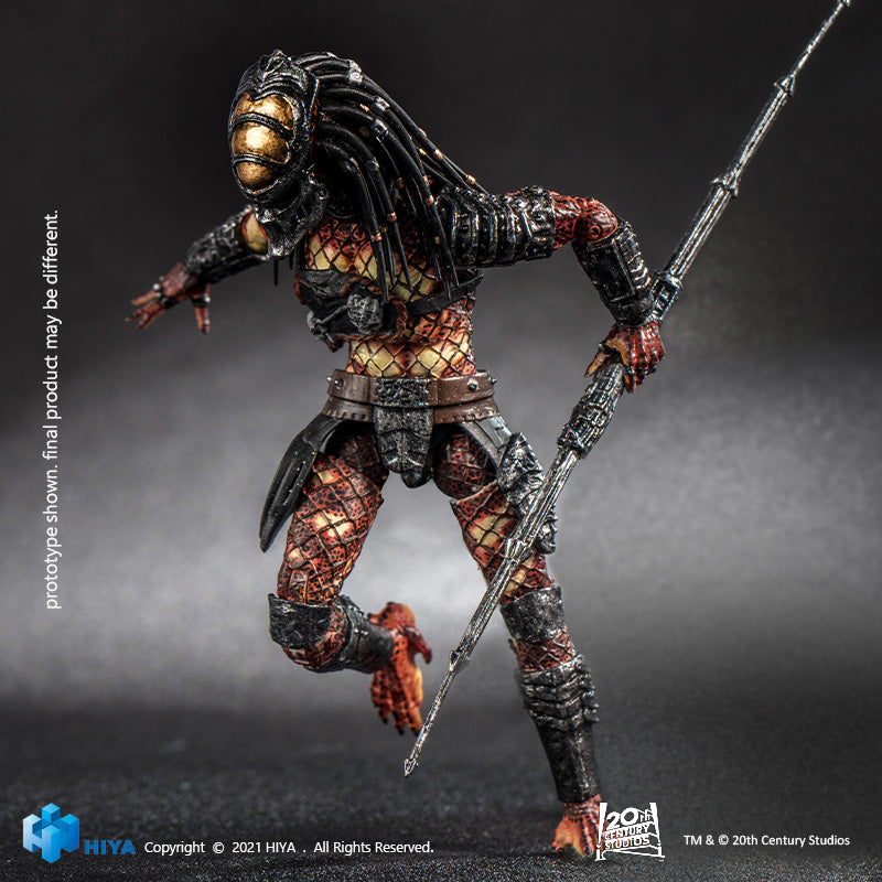 HIYA Exquisite Mini Series 1/18 Scale 5 Inch PREDATOR 2 Boar Predator Action Figure