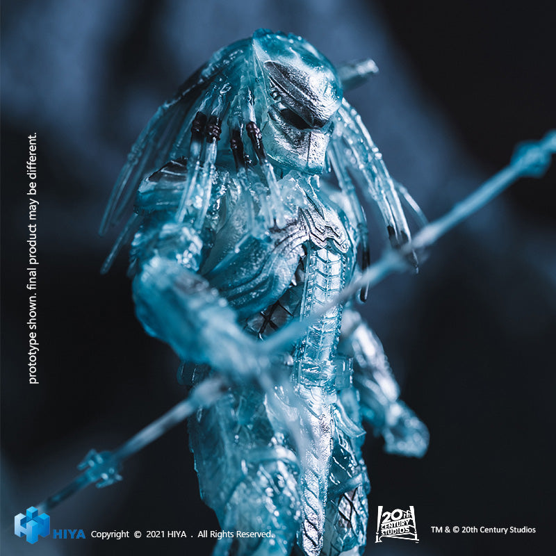 HIYA Exquisite Mini Series 1/18 Scale 5 Inch AVP Active Camouflage Scar Action Figure