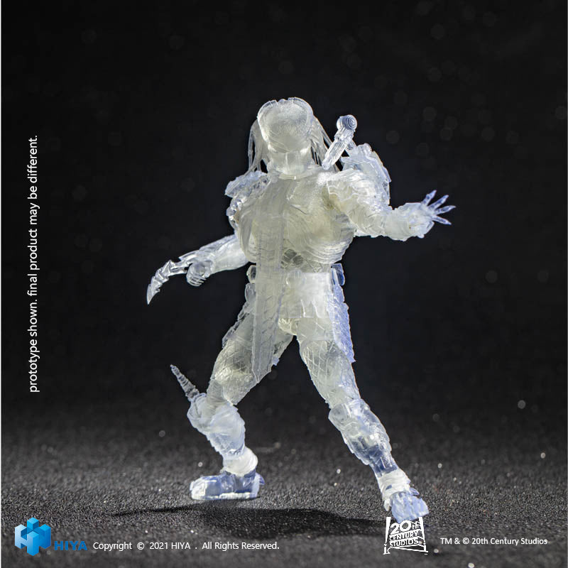 HIYA Exquisite Mini Series 1/18 Scale 5 Inch AVP Invisible Scar Predator Action Figure