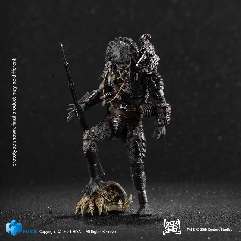 HIYA Exquisite Mini Series 1/18 Scale 5 Inch PREDATOR 2 Elder Predator V2 Action Figure
