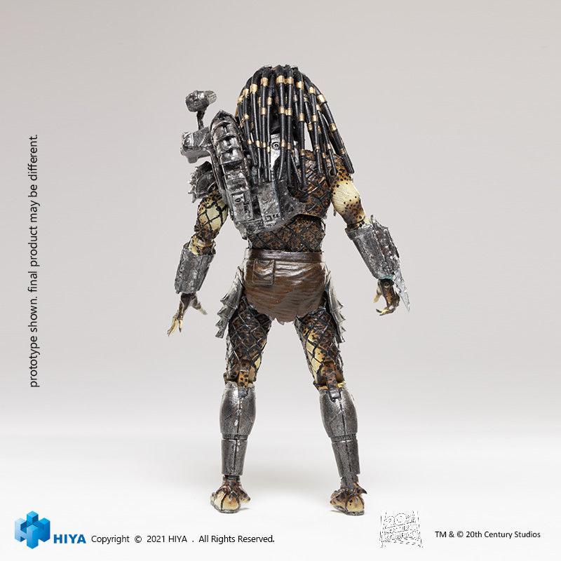 HIYA Exquisite Mini Series 1/18 Scale 5 Inch PREDATORS Armored Crucified Predator Action Figure