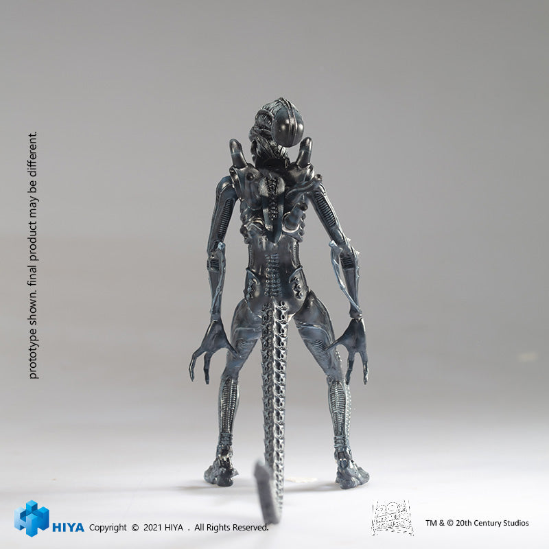 HIYA Exquisite Mini Series 1/18 Scale 5 Inch ALIENS Crouching Alien Warrior Action Figure