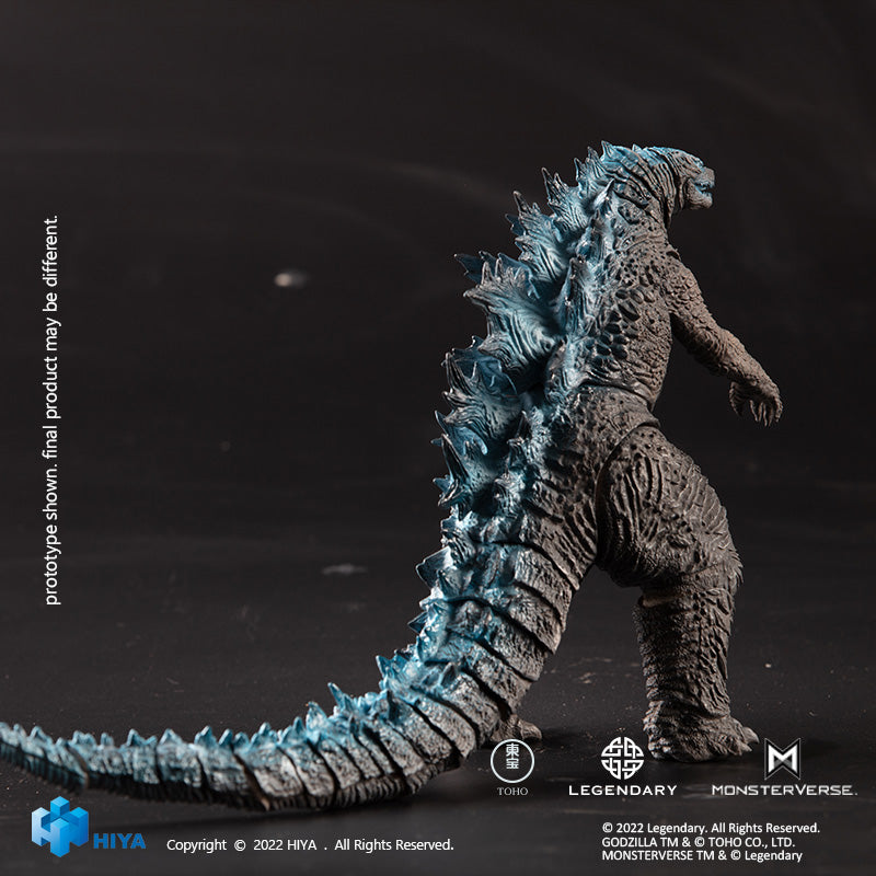 HIYA Exquisite Basic Series None Scale 7 Inch GODZILLA VS KONG Heat Ray Godzilla Action Figure