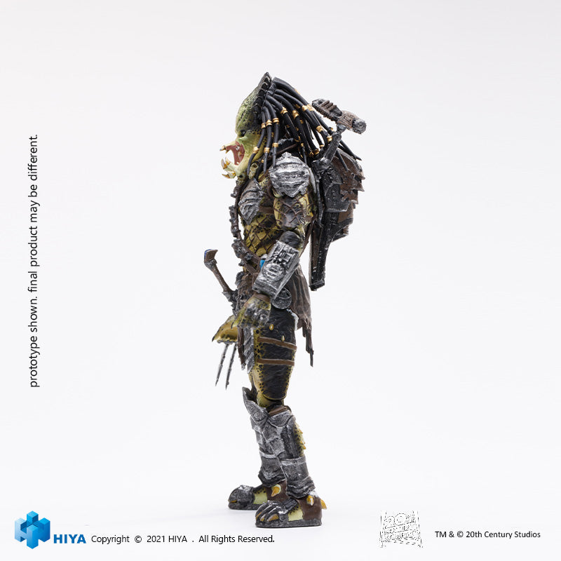 HIYA Exquisite Mini Series 1/18 Scale 5 Inch AVP2 Unmasked Wolf Predator  Action Figure
