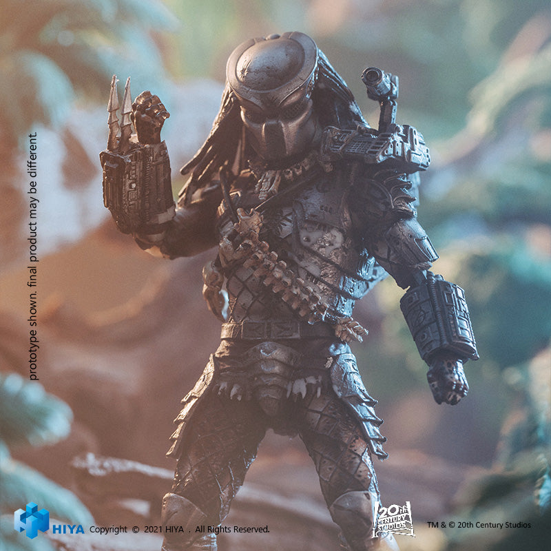 HIYA Exquisite Mini Series 1/18 Scale 5 Inch PREDATOR Jungle Predator V2 Action Figure