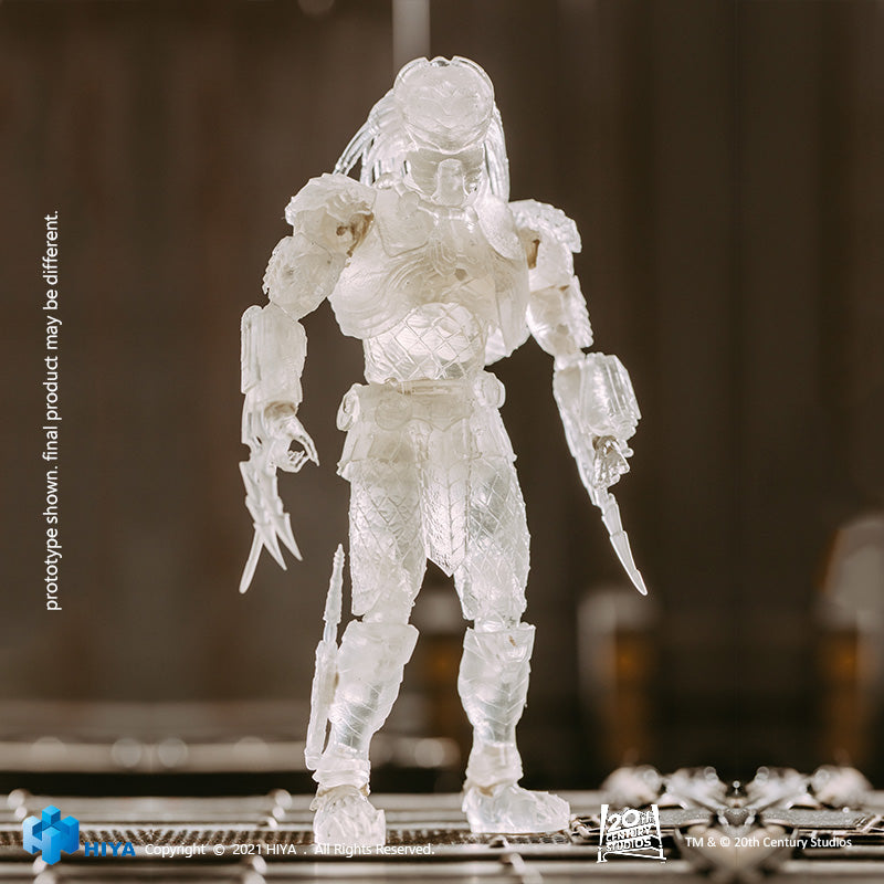 HIYA Exquisite Mini Series 1/18 Scale 5 Inch AVP Invisible Chopper Action Figure