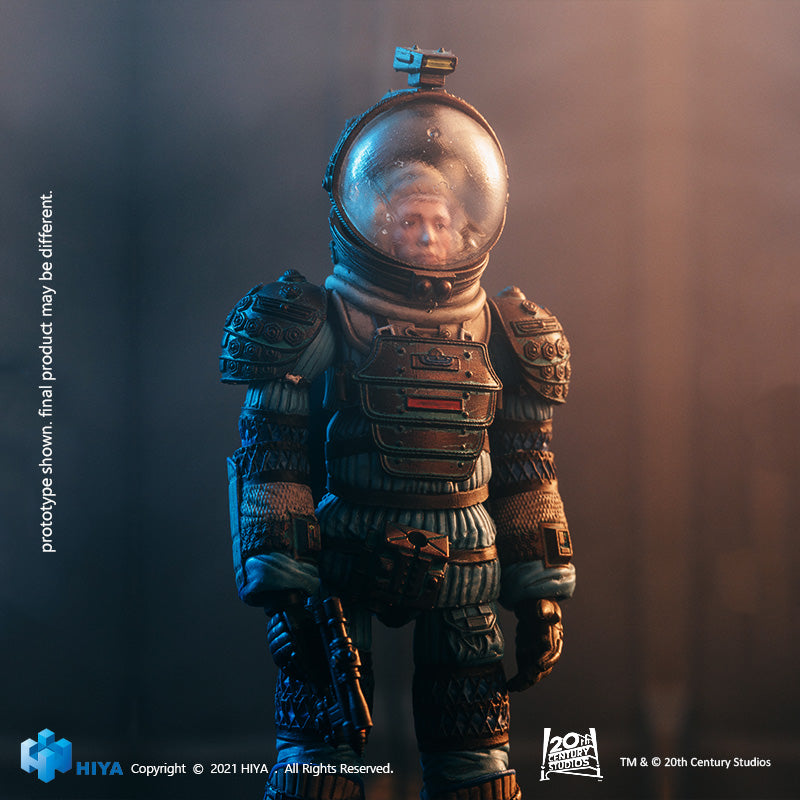 HIYA Exquisite Mini Series 1/18 Scale 5 Inch ALIEN Lambert In Spacesuit Action Figure