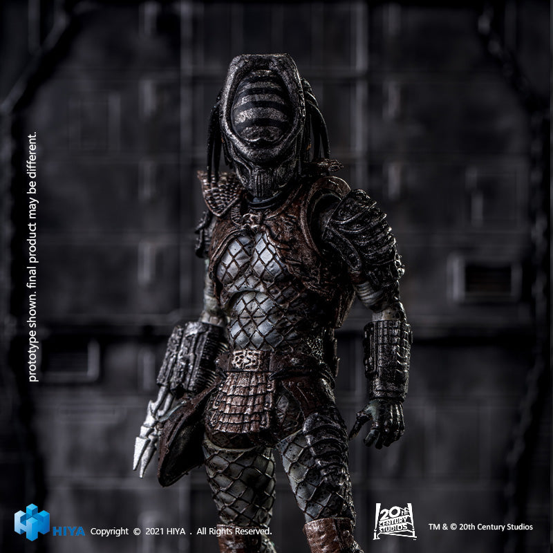 HIYA Exquisite Mini Series 1/18 Scale 5 Inch PREDATOR 2 Warrior Predator Action Figure