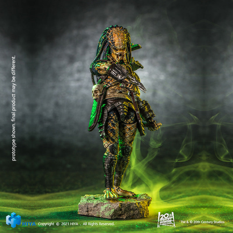 HIYA Exquisite Mini Series 1/18 Scale 5 Inch PREDATOR 2 Elder Predator Action Figure