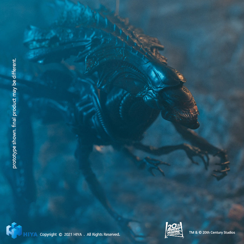 HIYA Exquisite Mini Series 1/18 Scale 5 Inch AVP Battle Damage Alien Queen Action Figure