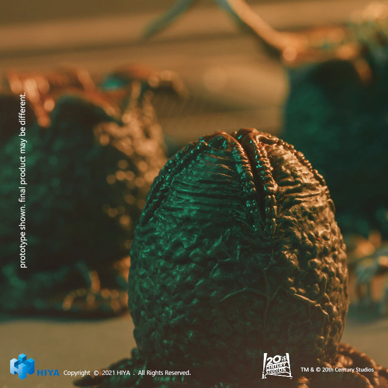 HIYA Exquisite Mini Series 1/18 Scale 5 Inch ALIENS Ovomorph And Facehugger set Action Figure