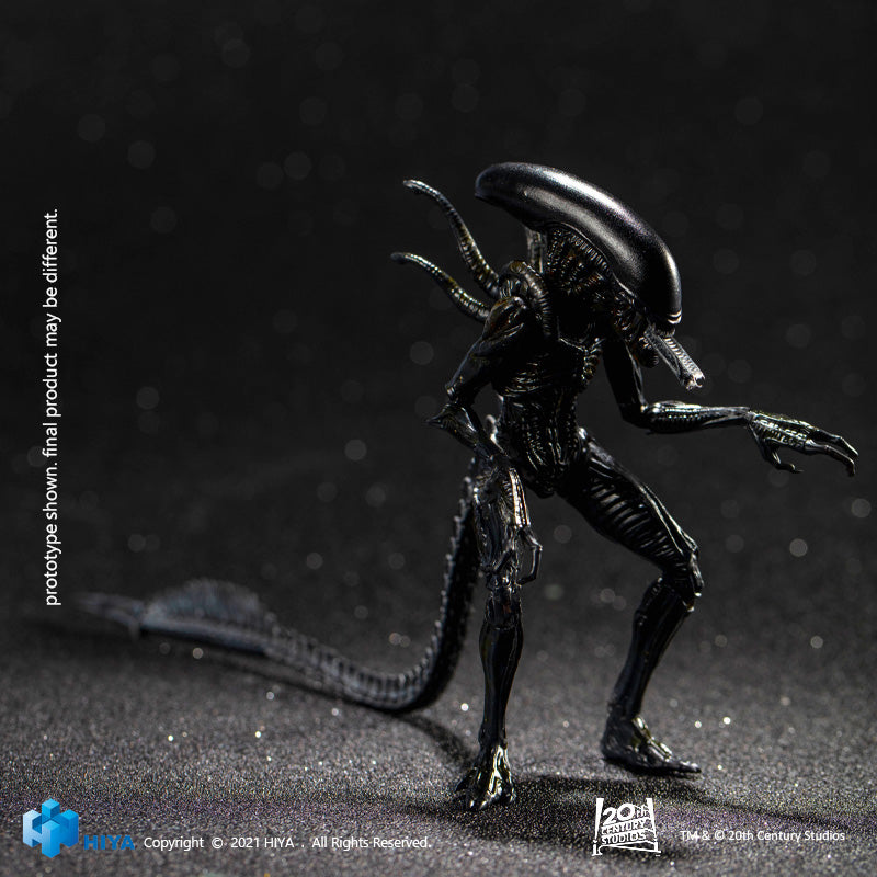HIYA Exquisite Mini Series 1/18 Scale 5 Inch AVP Alien Warrior Action Figure