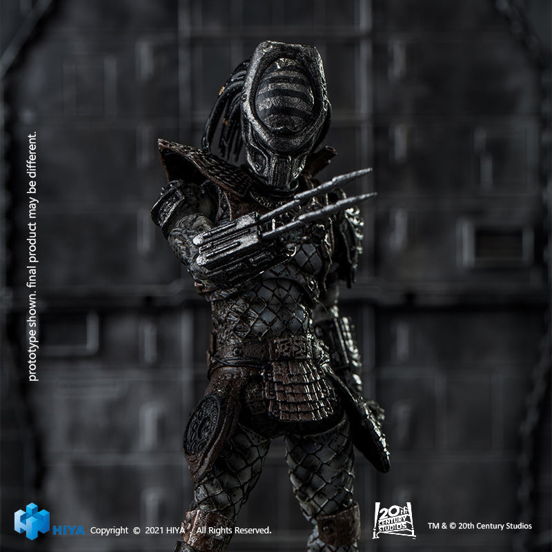HIYA Exquisite Mini Series 1/18 Scale 5 Inch PREDATOR 2 Warrior Predator Action Figure
