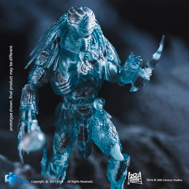 HIYA Exquisite Mini Series 1/18 Scale 5 Inch AVP Active Camouflage Chopper Action Figure