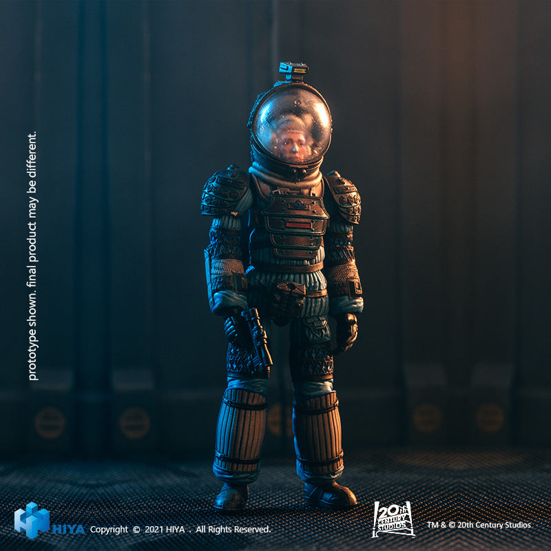 HIYA Exquisite Mini Series 1/18 Scale 5 Inch ALIEN Lambert In Spacesuit Action Figure