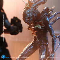 HIYA Exquisite Mini Series 1/18 Scale 5 Inch ALIENS Battle Damage Alien Warrior Action Figure