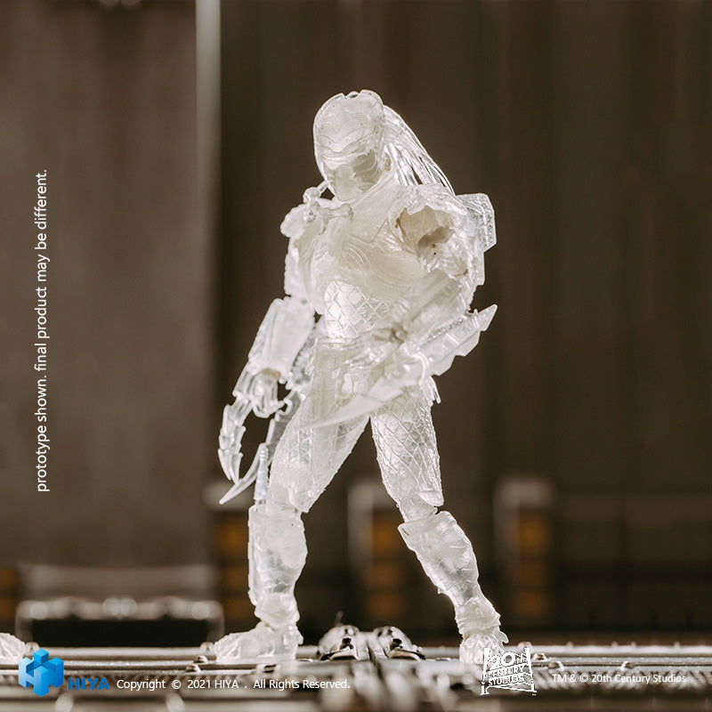 HIYA Exquisite Mini Series 1/18 Scale 5 Inch AVP Invisible Chopper Action Figure