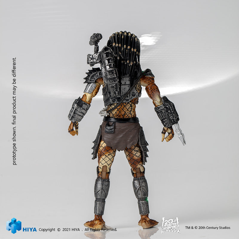 HIYA Exquisite Mini Series 1/18 Scale 5 Inch PREDATOR Battle Damage Jungle Predator Action Figure