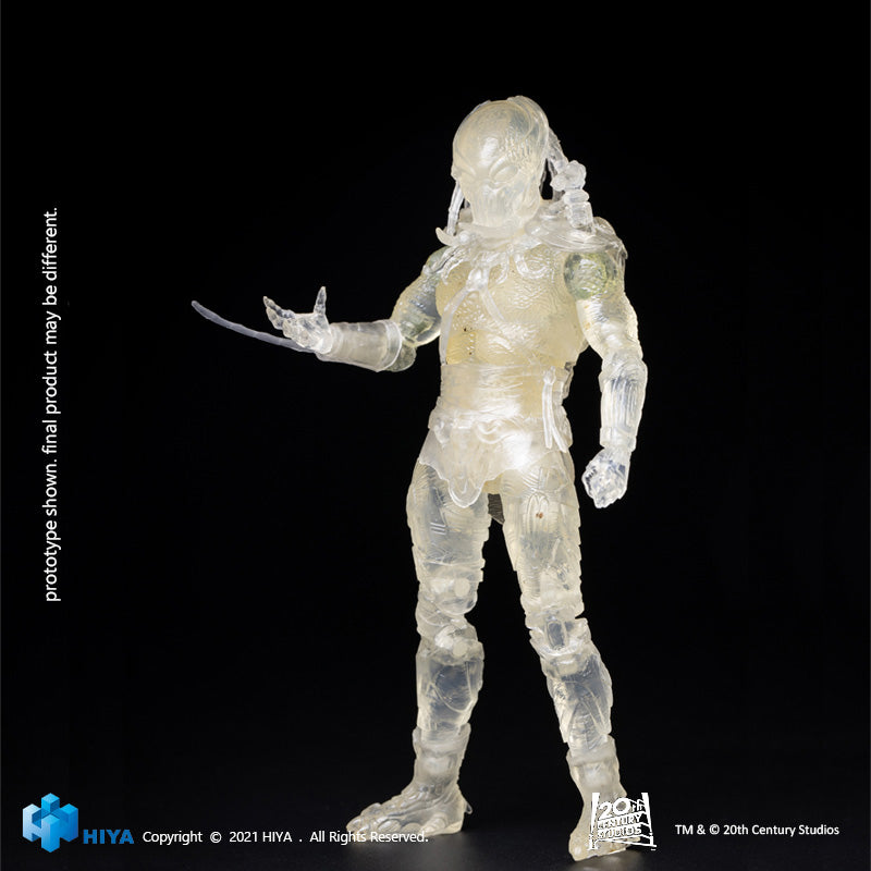 HIYA Exquisite Mini Series 1/18 Scale 5 Inch PREDATORS Invisible Tracker Predator Action Figure