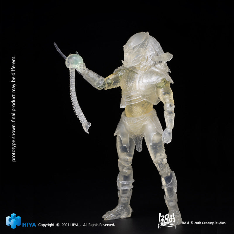 HIYA Exquisite Mini Series 1/18 Scale 5 Inch PREDATORS Invisible Berserker Action Figure