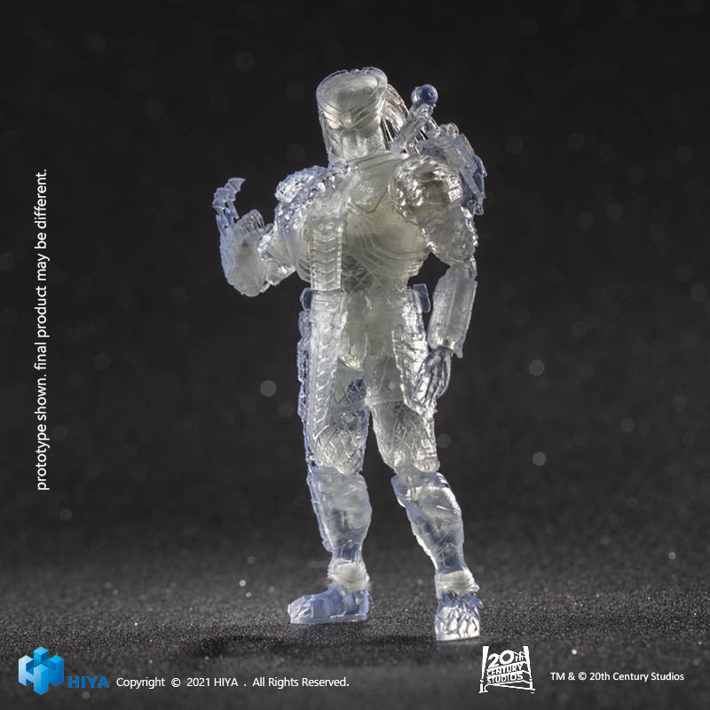 HIYA Exquisite Mini Series 1/18 Scale 5 Inch AVP Invisible Scar Predator Action Figure