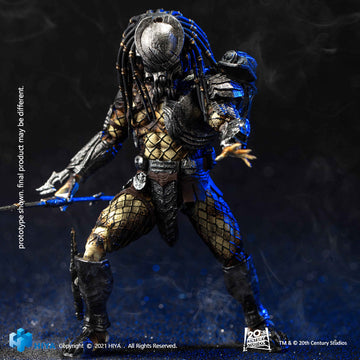 HIYA Exquisite Mini Series 1/18 Scale 5 Inch AVP Battle Damage Celtic Predator Action Figure