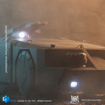 HIYA Exquisite Mini Series 1/18 Scale 5 Inch ALIENS Burning Armored Personnel Carrier Action Figure