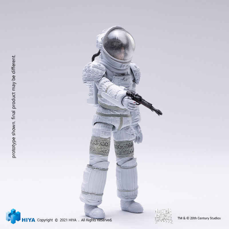HIYA Exquisite Mini Series 1/18 Scale 4 Inch  ALIEN Ripley In Spacesuit Action Figure