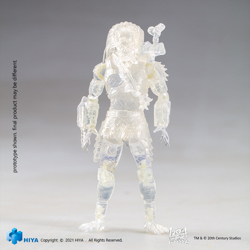 HIYA Exquisite Mini Series 1/18 Scale 5 Inch PREDATOR Invisible Jungle Predator Action Figure